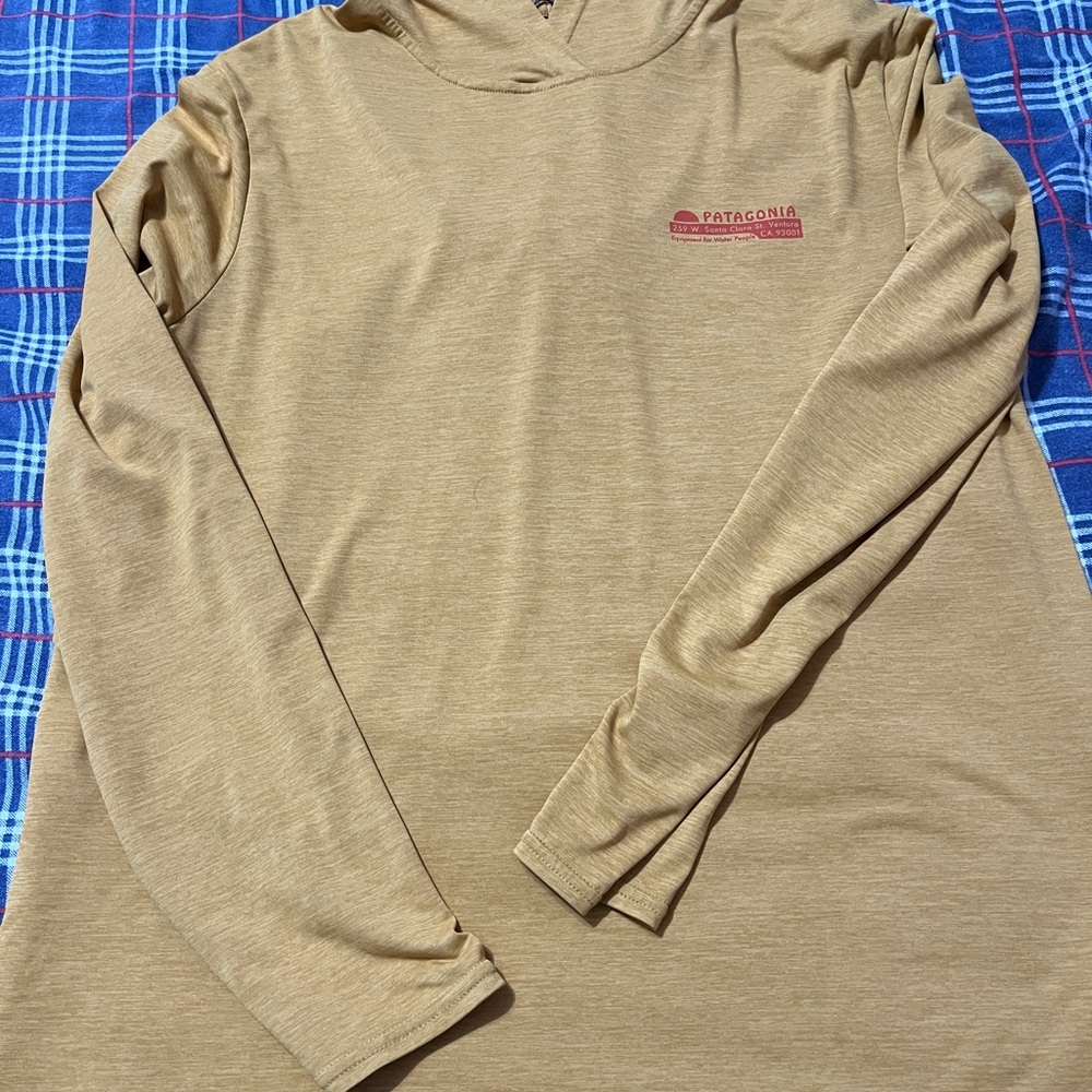 Patagonia Beige Hooded Top
